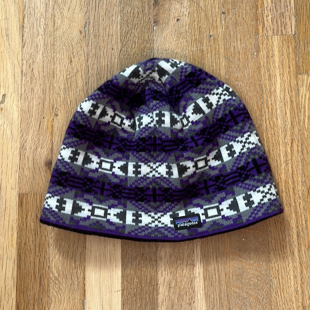 Patterned Patagonia Wool Hat